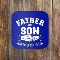 Father And Son Best Friends For Life Great Gift Coaster thumb 0