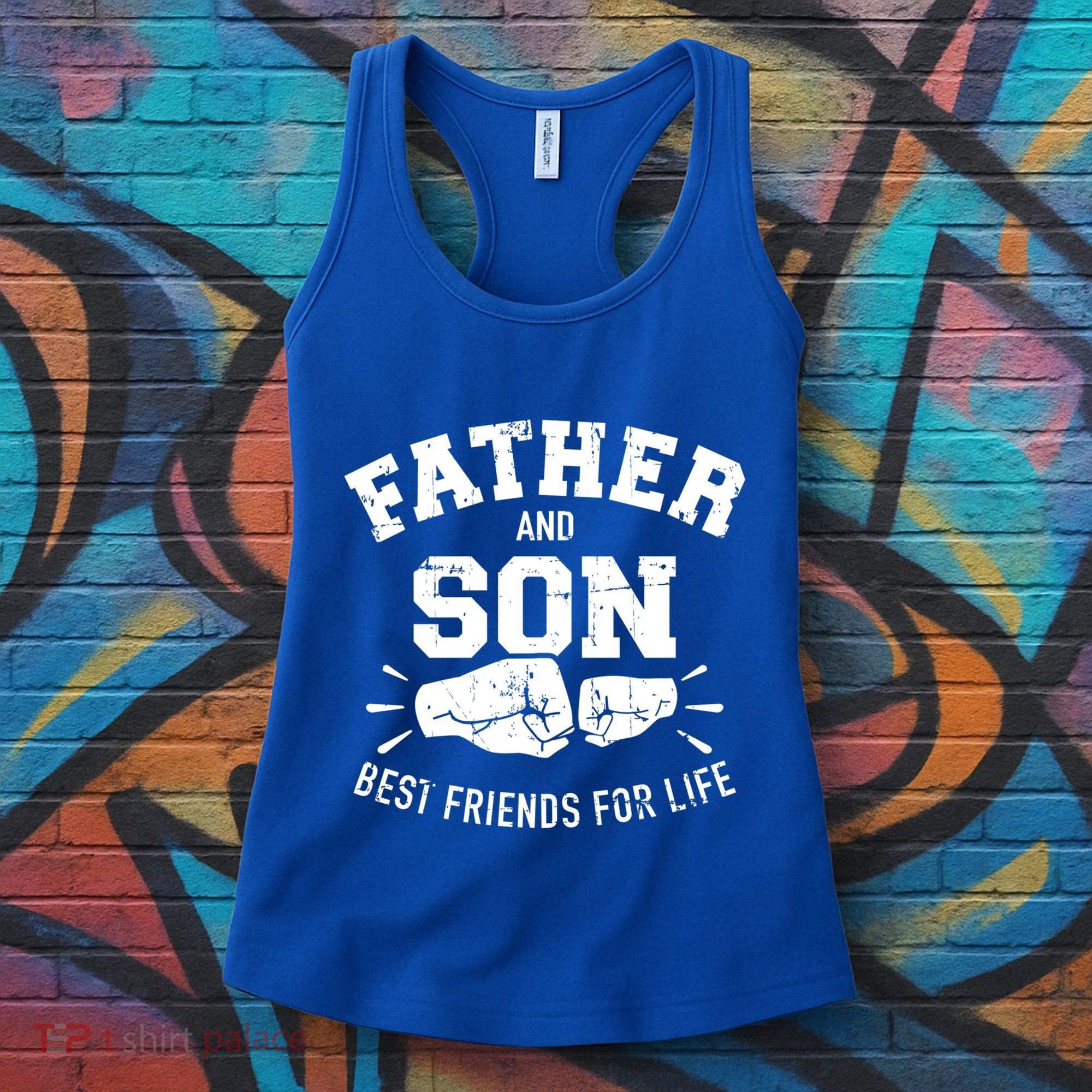Father And Son Best Friends For Life Great Gift Women's Tank Top