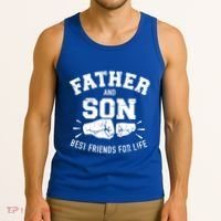 Father And Son Best Friends For Life Great Gift Tank Top thumb 3