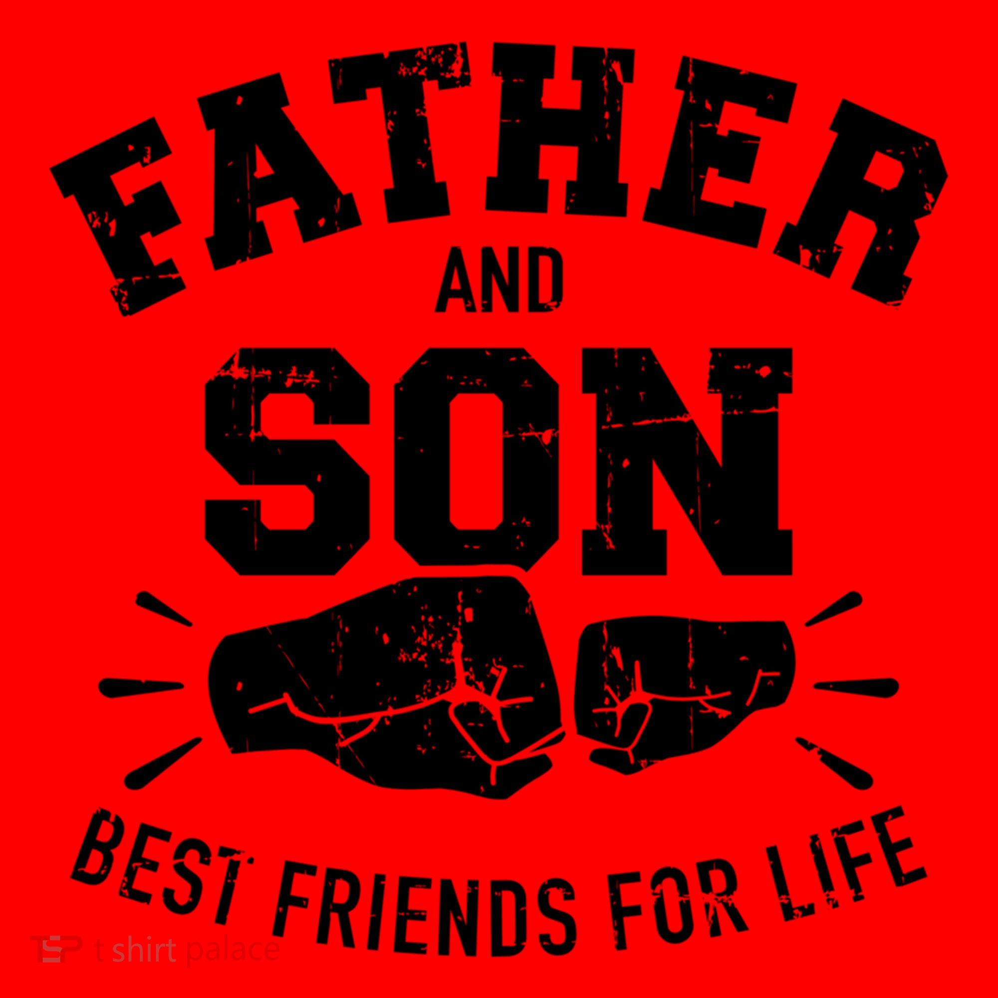 Father And Son Best Friends For Life Great Gift Santa Hat