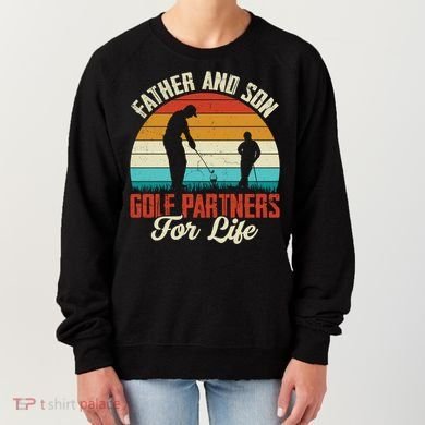 Father And Son Golf Partners For Life Gift Women's Sweatshirt