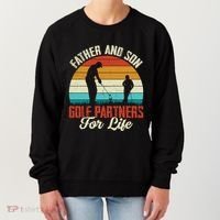 Father And Son Golf Partners For Life Gift Women's Sweatshirt thumb 0