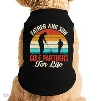 Father And Son Golf Partners For Life Gift Doggie Tank thumb 0