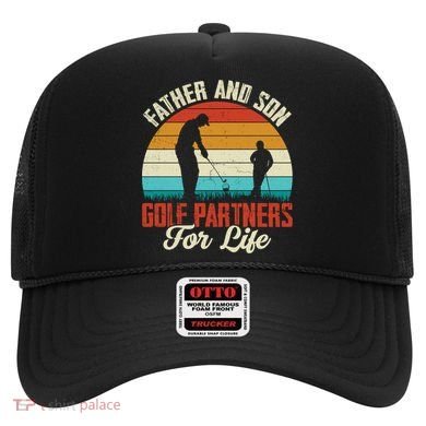 Father And Son Golf Partners For Life Gift Hat