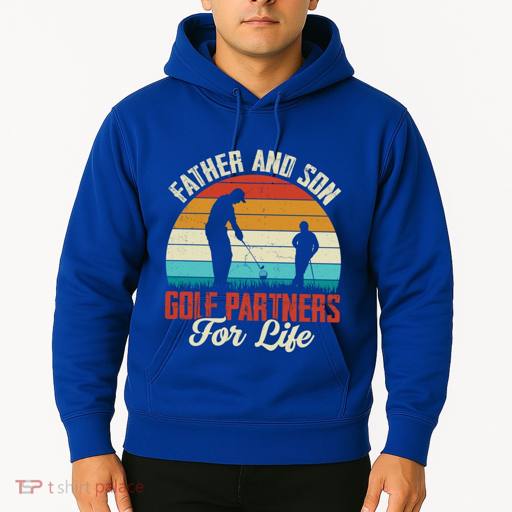 Father And Son Golf Partners For Life Gift Hoodie