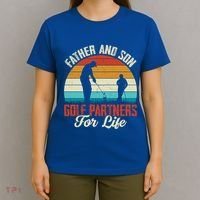 Father And Son Golf Partners For Life Gift T-Shirt thumb 4