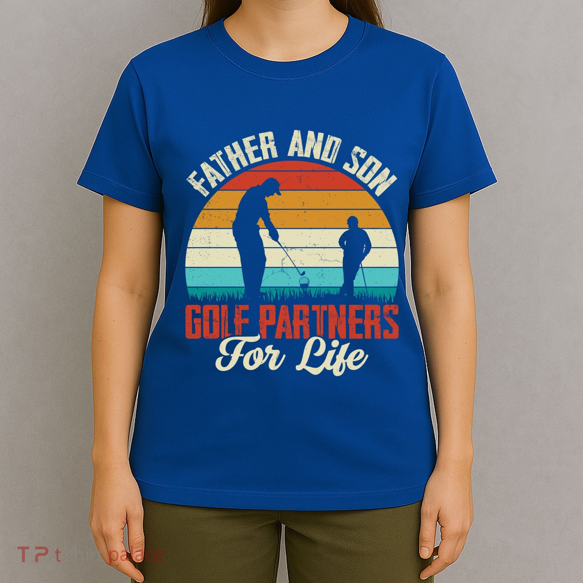 Father And Son Golf Partners For Life Gift T-Shirt