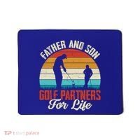 Father And Son Golf Partners For Life Gift Mousepad thumb 0