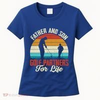 Father And Son Golf Partners For Life Gift Women's T-Shirt thumb 0