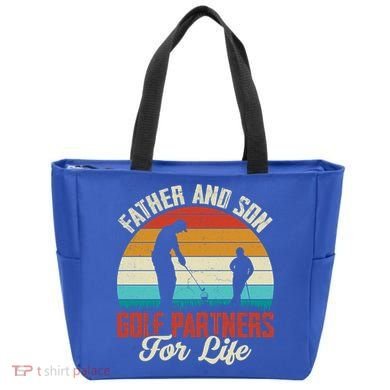 Father And Son Golf Partners For Life Gift Tote Bag