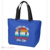 Father And Son Golf Partners For Life Gift Tote Bag thumb 3