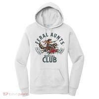 Feral Aunts Social Club The Cool Aunt Pregnancy Raccoon Women's Hoodie thumb 0