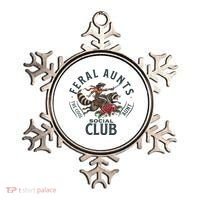 Feral Aunts Social Club The Cool Aunt Pregnancy Raccoon Ornament thumb 0