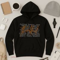 Fall Autumn Season Thankful Quote Hoodie thumb 3