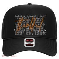 Fall Autumn Season Thankful Quote Hat thumb 0