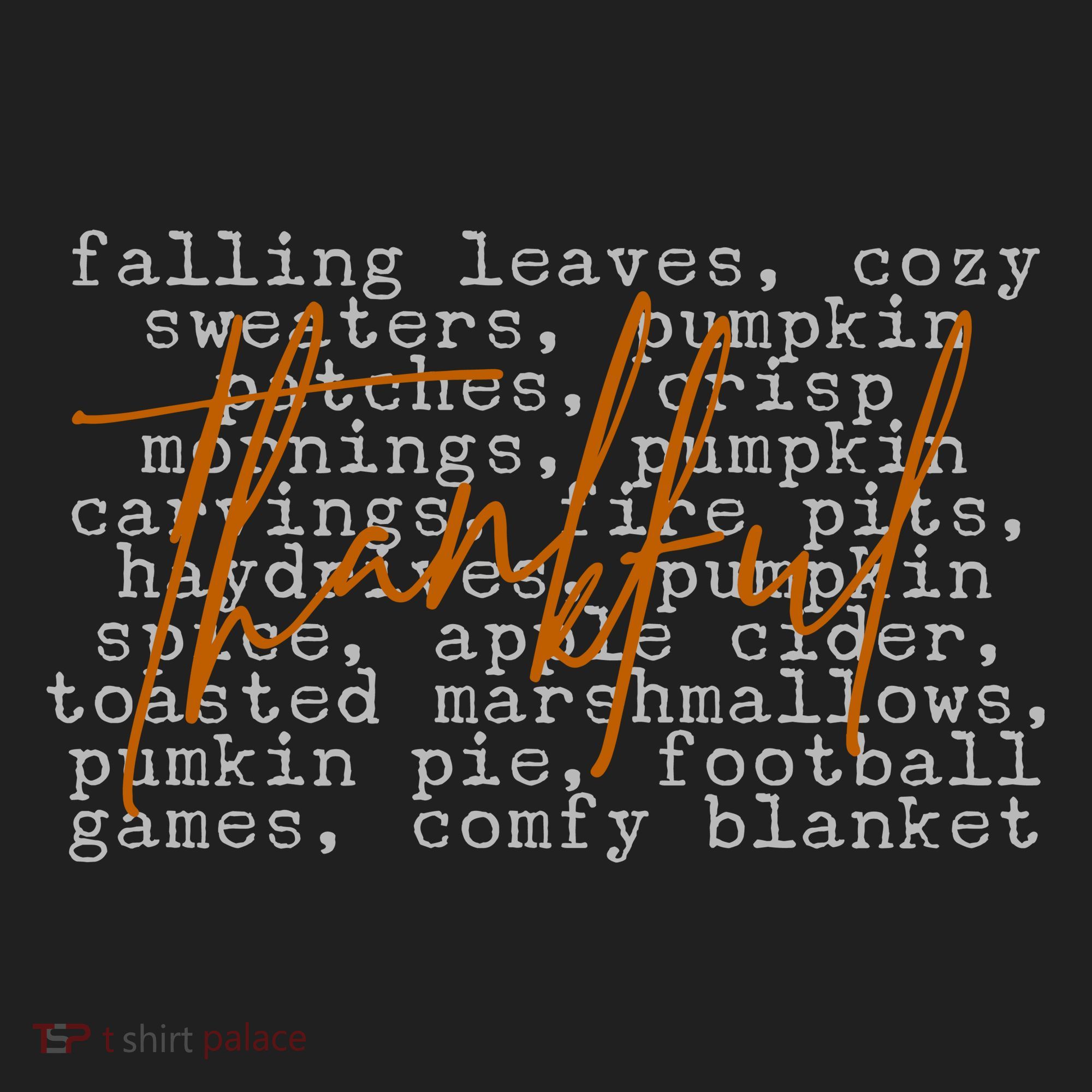 Fall Autumn Season Thankful Quote Hat