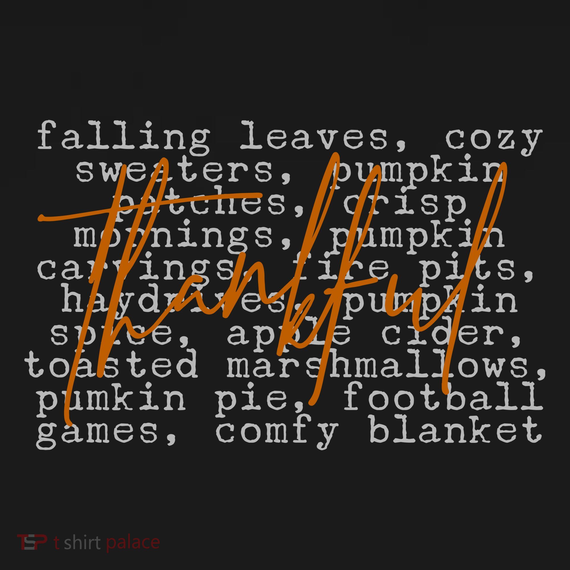 Fall Autumn Season Thankful Quote Kids Hoodie