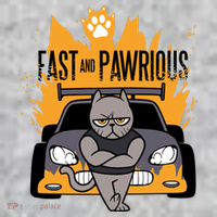 Fast And Pawrious Kids Sweatshirt thumb 2