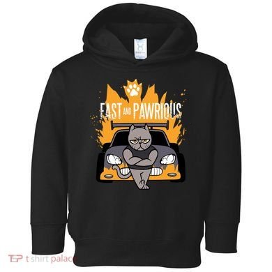 Fast And Pawrious Toddler Hoodie