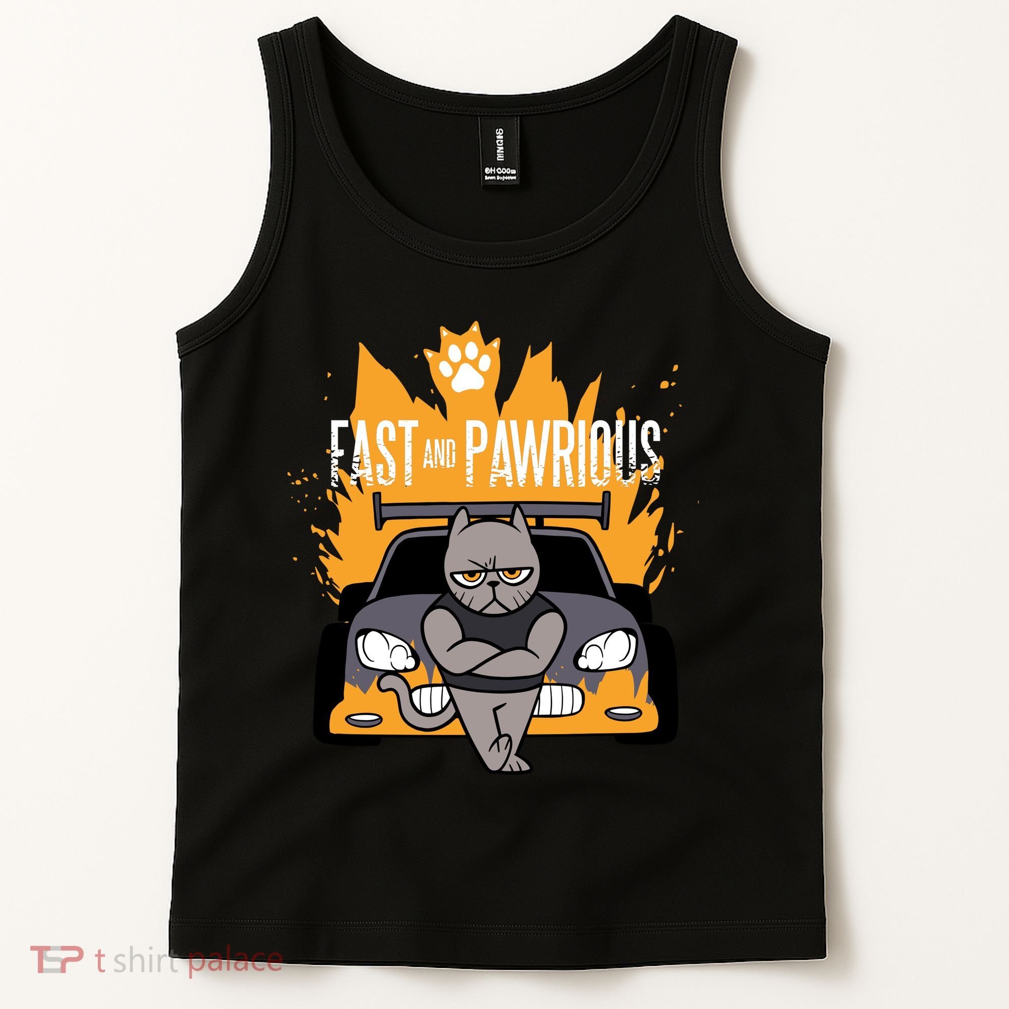 Fast And Pawrious Tank Top