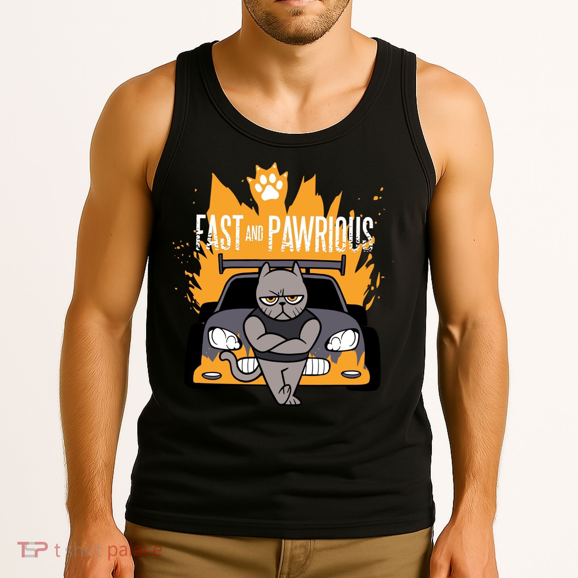 Fast And Pawrious Tank Top
