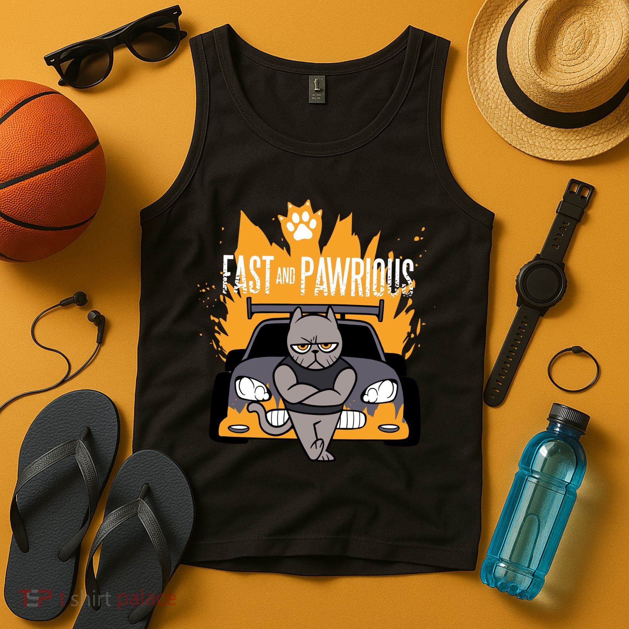 Fast And Pawrious Tank Top