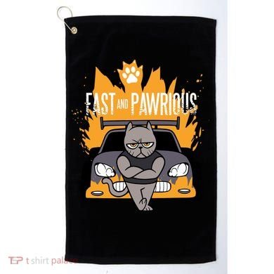 Fast And Pawrious Golf Towel