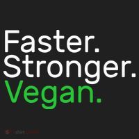 Faster Stronger Vegan Tumbler thumb 3