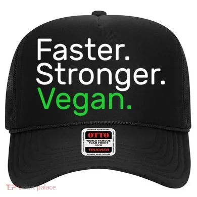 Faster Stronger Vegan Hat