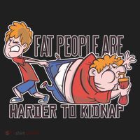 Fat People Are Harder To Kidnap Beanie thumb 2