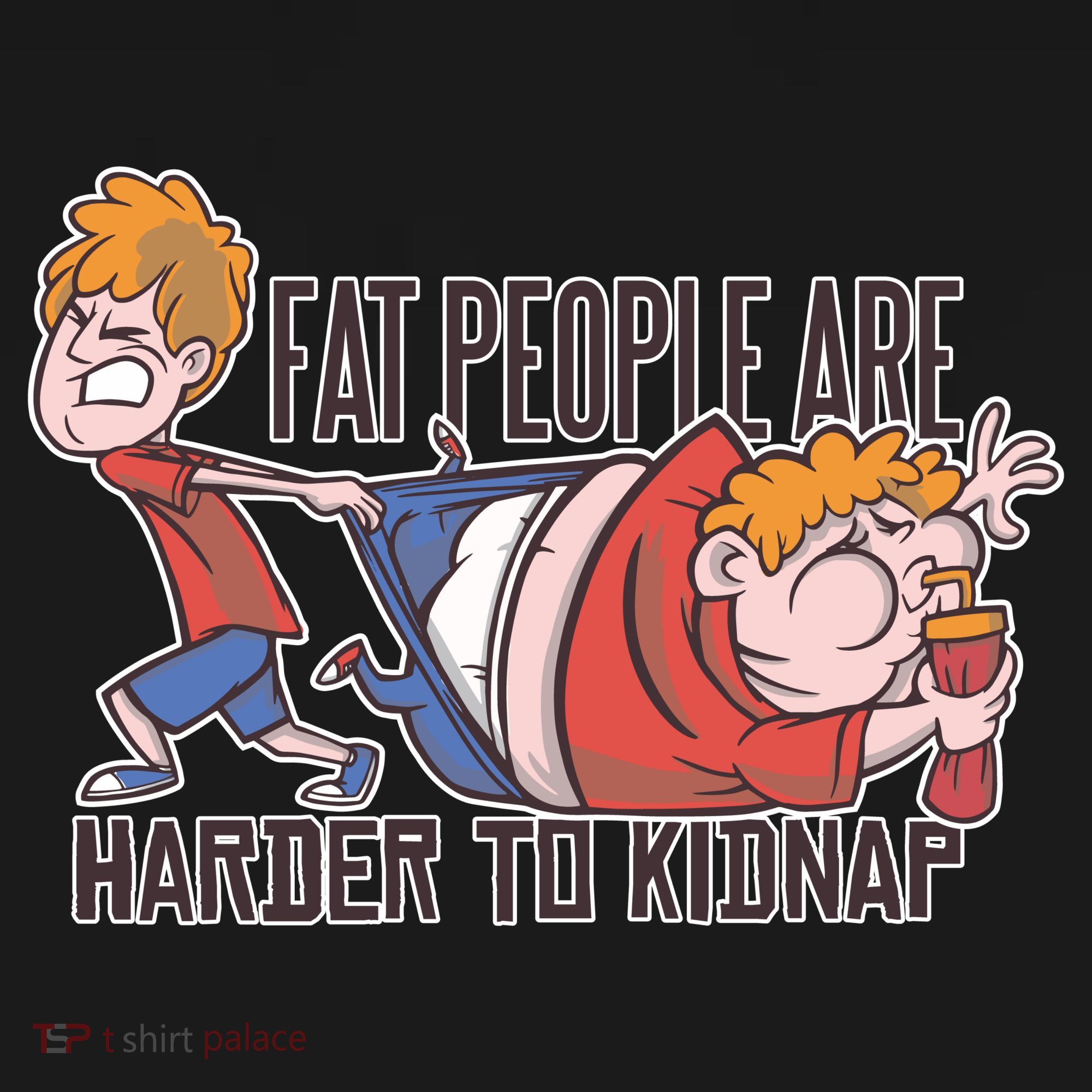 Fat People Are Harder To Kidnap Visor