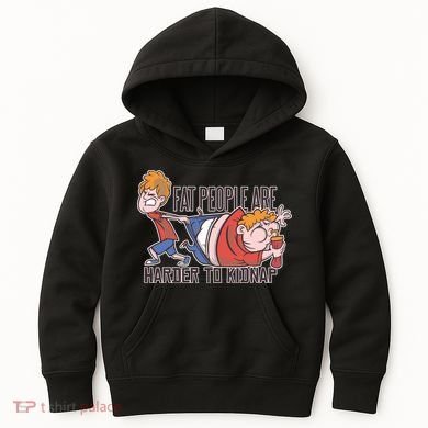 Fat People Are Harder To Kidnap Kids Hoodie