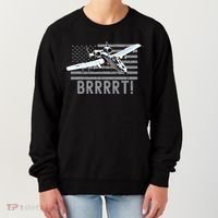 Funny A10 Thunderbolt Warthog BRRRRRT Women's Sweatshirt thumb 0