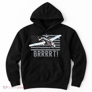 Funny A10 Thunderbolt Warthog BRRRRRT Hoodie