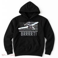 Funny A10 Thunderbolt Warthog BRRRRRT Hoodie thumb 0