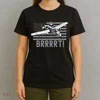 Funny A10 Thunderbolt Warthog BRRRRRT T-Shirt thumb 4