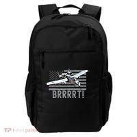 Funny A10 Thunderbolt Warthog BRRRRRT Backpack thumb 0
