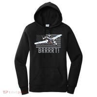 Funny A10 Thunderbolt Warthog BRRRRRT Women's Hoodie thumb 0
