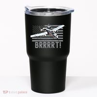 Funny A10 Thunderbolt Warthog BRRRRRT Tumbler thumb 0