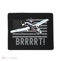 Funny A10 Thunderbolt Warthog BRRRRRT Mousepad thumb 0