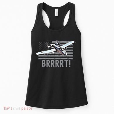 Funny A10 Thunderbolt Warthog BRRRRRT Women's Tank Top