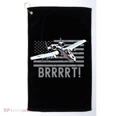 Funny A10 Thunderbolt Warthog BRRRRRT Golf Towel