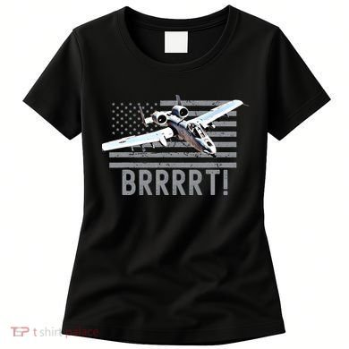 Funny A10 Thunderbolt Warthog BRRRRRT Women's T-Shirt