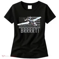 Funny A10 Thunderbolt Warthog BRRRRRT Women's T-Shirt thumb 0