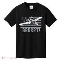 Funny A10 Thunderbolt Warthog BRRRRRT Kids T-Shirt thumb 0