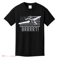 Funny A10 Thunderbolt Warthog BRRRRRT Kids T-Shirt thumb 0