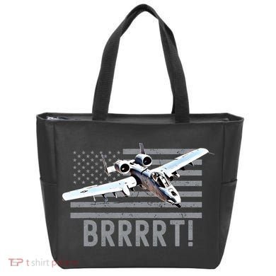 Funny A10 Thunderbolt Warthog BRRRRRT Tote Bag