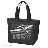 Funny A10 Thunderbolt Warthog BRRRRRT Tote Bag thumb 3