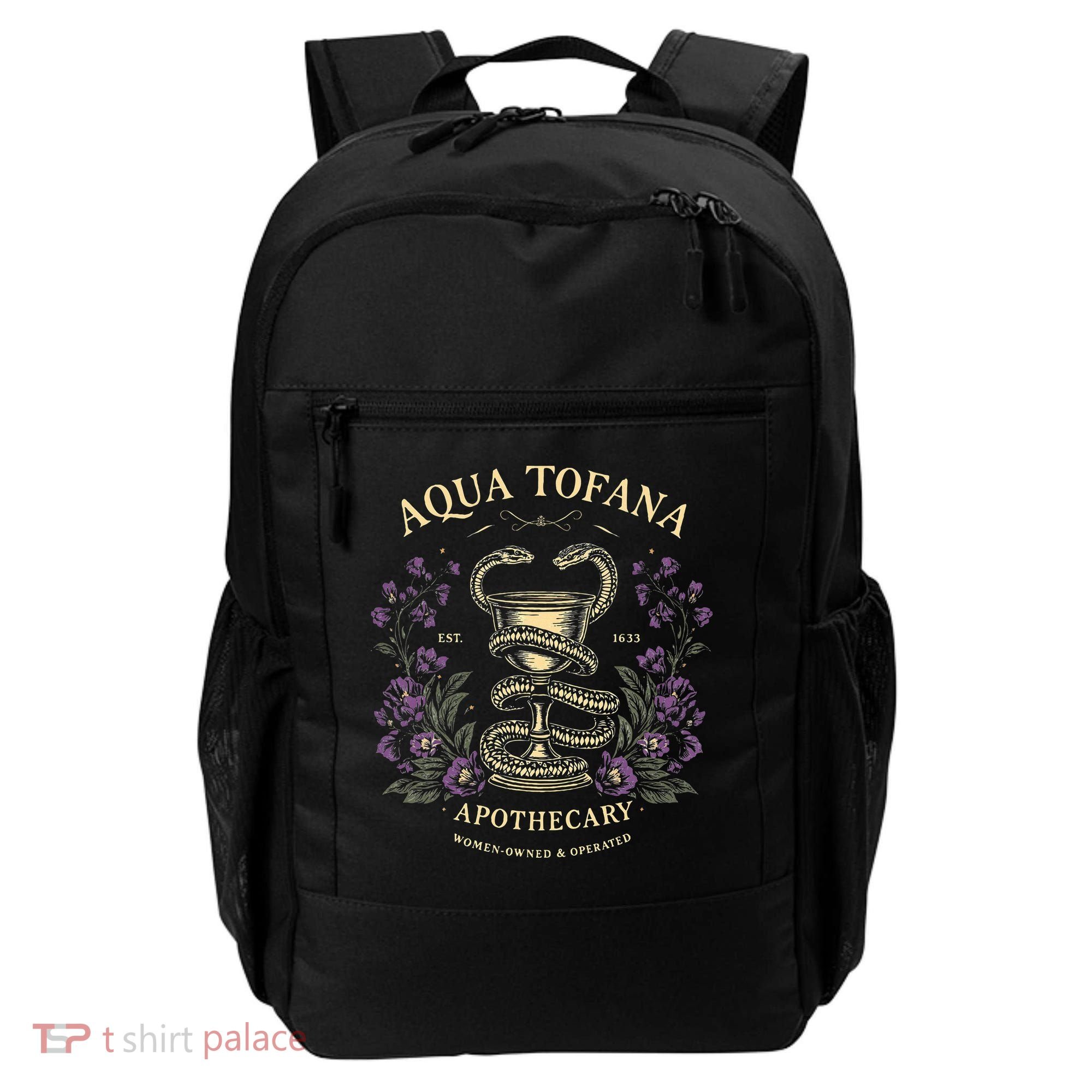 Feminist Aqua Tofana Apothecary Backpack