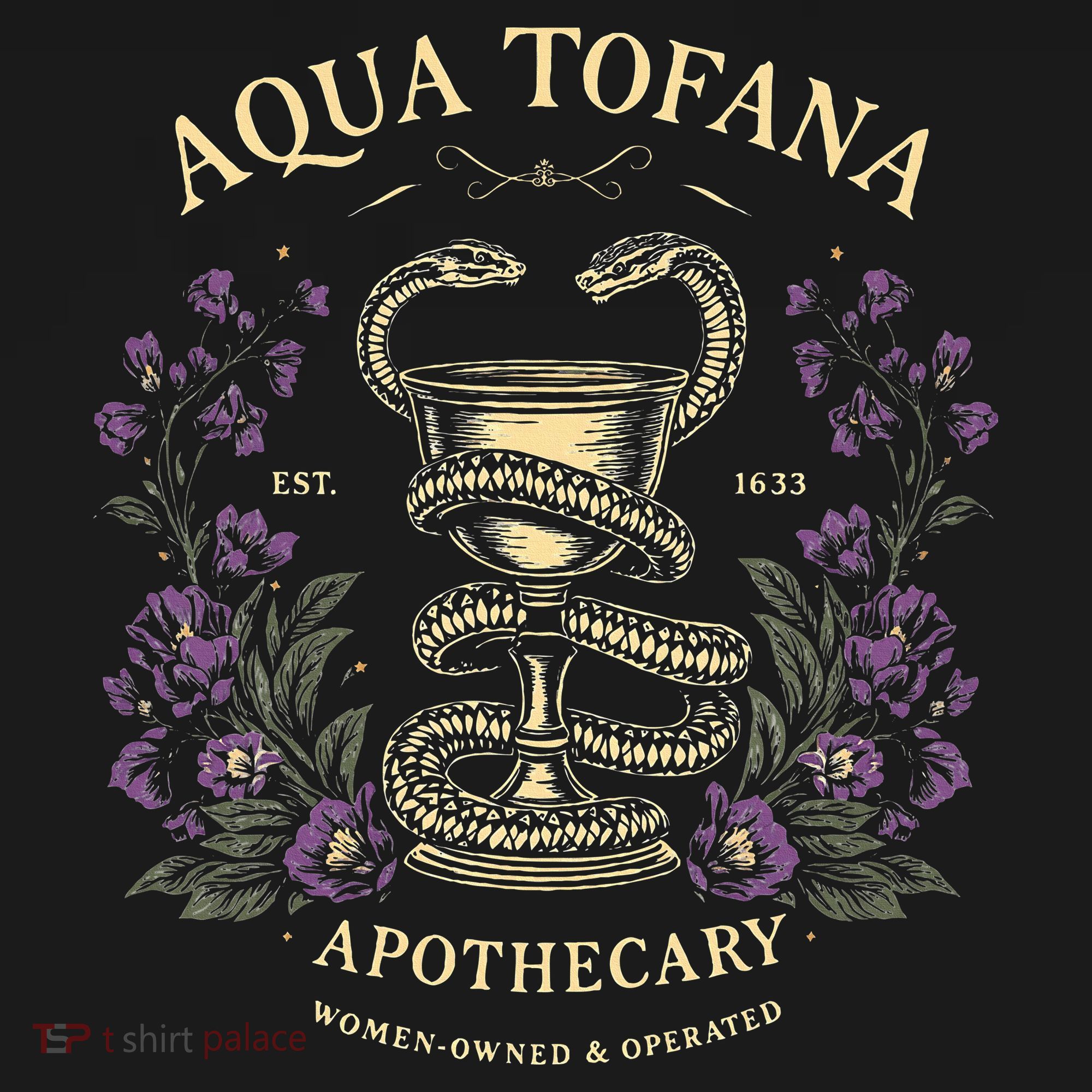 Feminist Aqua Tofana Apothecary Ornament